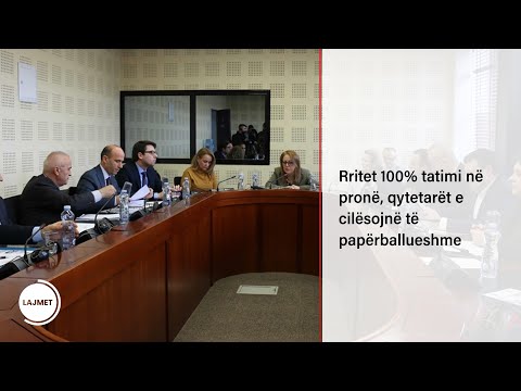 Video: A mund të paguaj tatimin mbi pronën bda në internet?