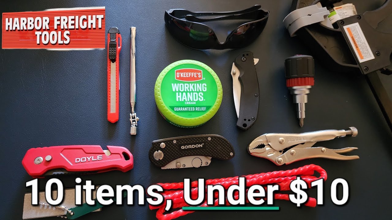 10 Awesome Items Under $10 @harborfreight 