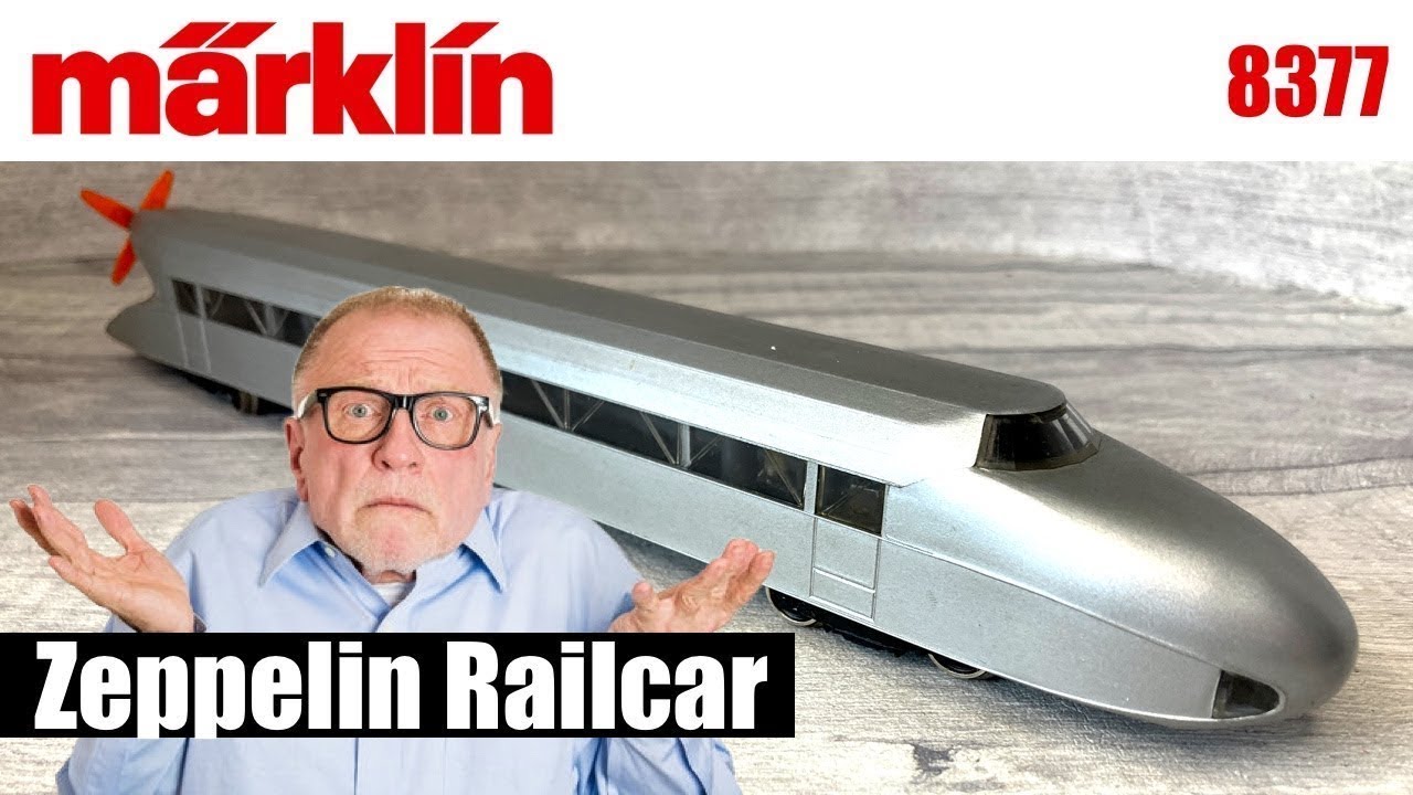 What is this sci-fi train all about? Märklin German Zeppelin