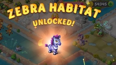 Evermerge: Merge 3 puzzle ! zebra habitat unlocked