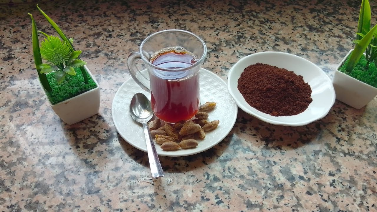  قهوى نواة التمر  صحية ومفيذة بديل القهوى بدون اضرار ☕☕😋