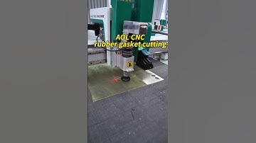 AOL #cnc #cutter #machine for #gasket rubber materials