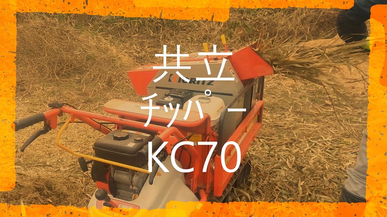 You can chip bamboo and branches. Instructions for using the