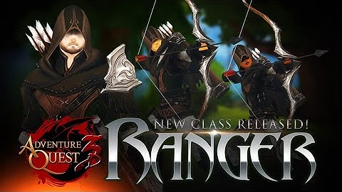 AQ3D How To Get RANGER Class In AdventureQuest 3D!