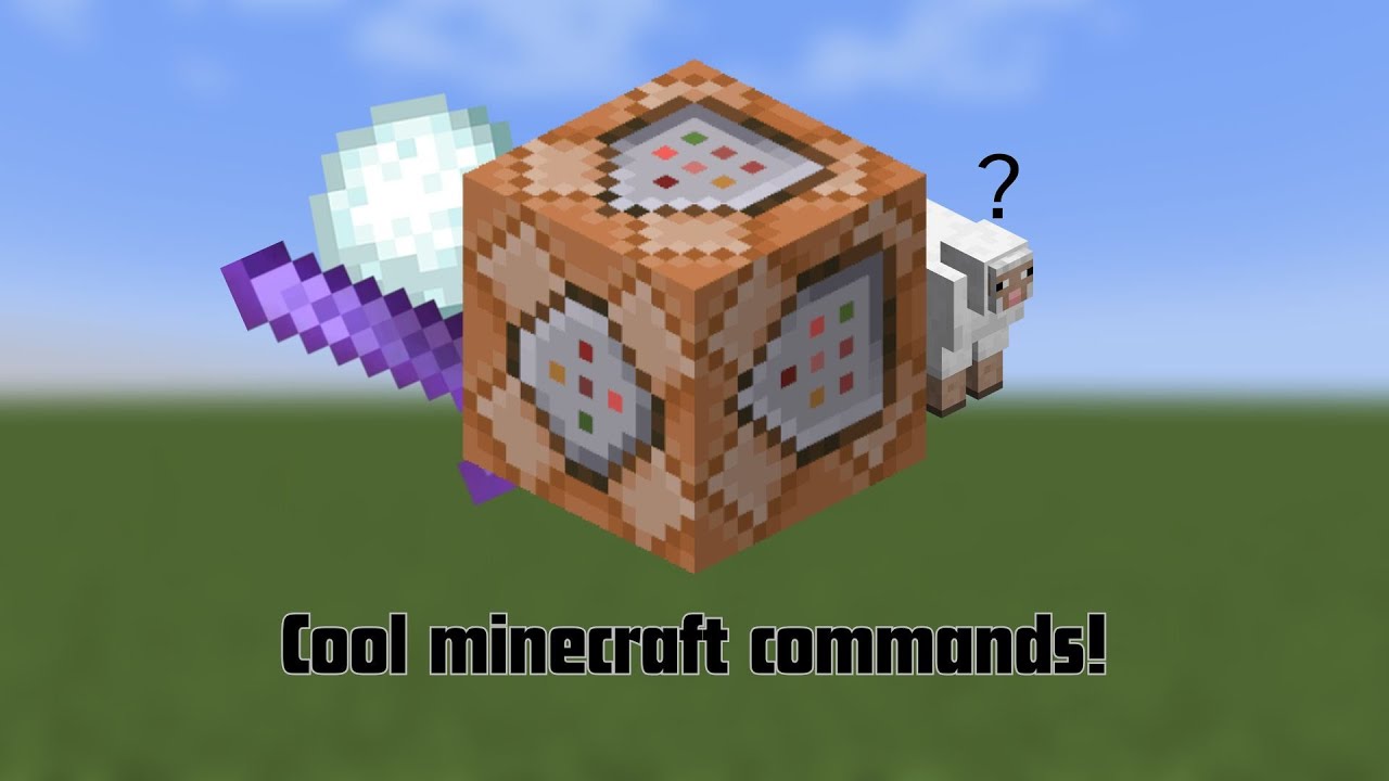 Cool minecraft commands for 1.21! - YouTube