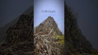 Crib Goch Ridge, Snowdonia #climbing #cribgoch #ridgewalk #Snowdonia #shorts