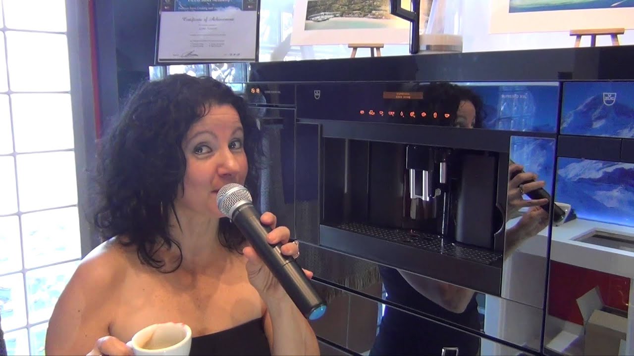 The New Inbuilt fully automatic Supremo XSL VZug coffee machine CCSXSL60