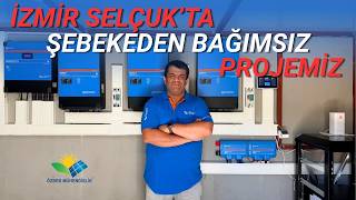İzmir'de Trafonun Yanında Ama Şebekeden Bağımsız Projemiz ☀️⚡ Victron & Pylontech