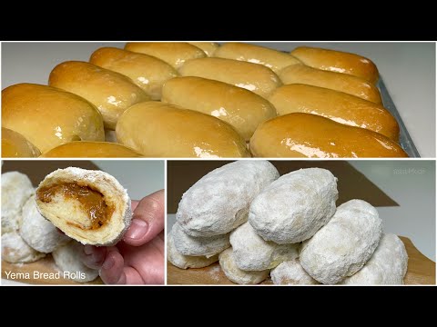 YEMA BREAD ROLLS Dulce De Leche Condensed Milk Filled Bread