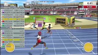 Athletics summer sport 3 : multiplayer 8 players with friends 100m screenshot 5