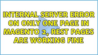 Internal Server Error on only one page in magento 2, rest pages are working fine