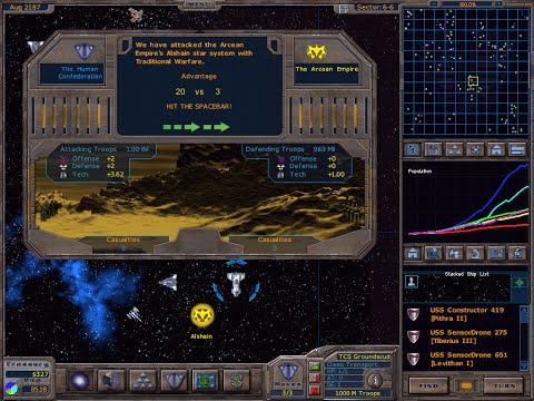 Overview - Sci-Fi Turn Based Strategy Games 2000-2009