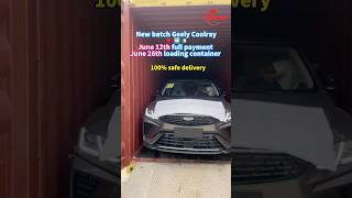 ✅ Fast &amp; Cost-Safe Delivery | Yuxuan Auto Geely Coolray loading for Algerian B2B Importers