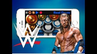 Motorhead - The Game. WWE Triple H Theme Song (Real Drum App Cover by Raymund)