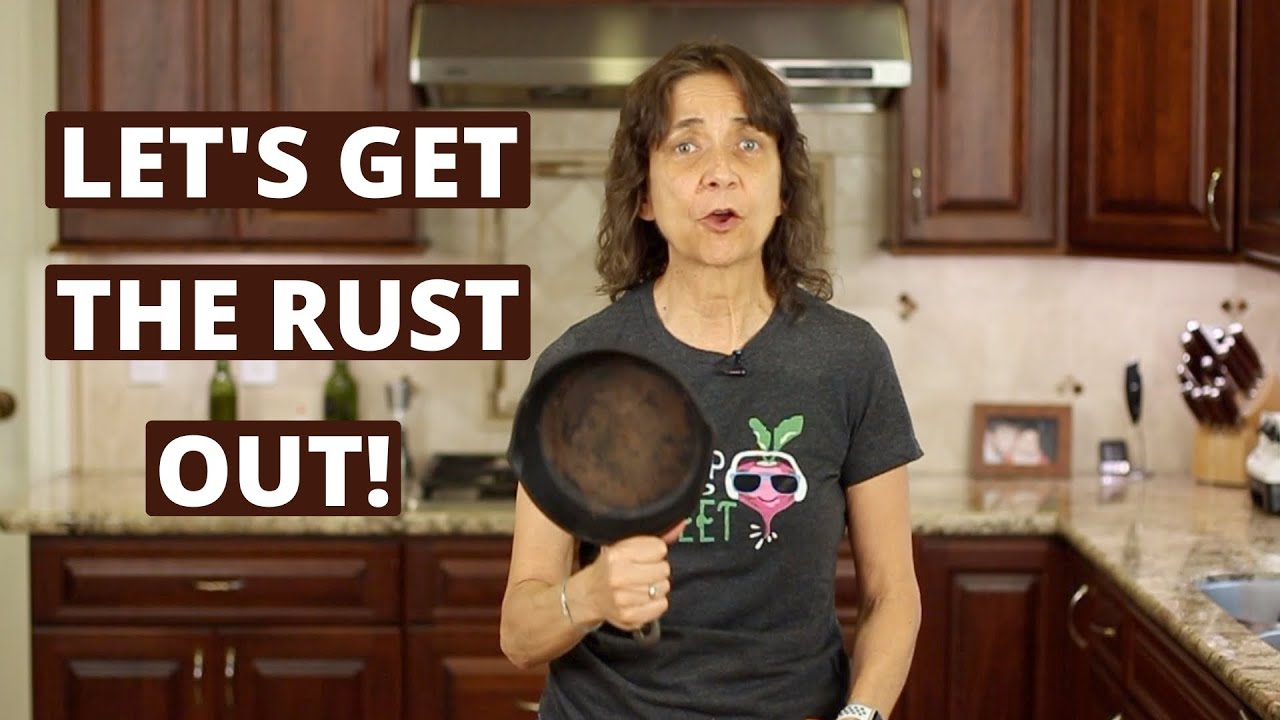 How to Restore a Cast-Iron Pan — Tips for Removing Rust From Cast Iron