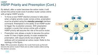 Celebrity CCNA2-SRWEv7 - Lecture Module 09 - FHRP Concepts Wealth