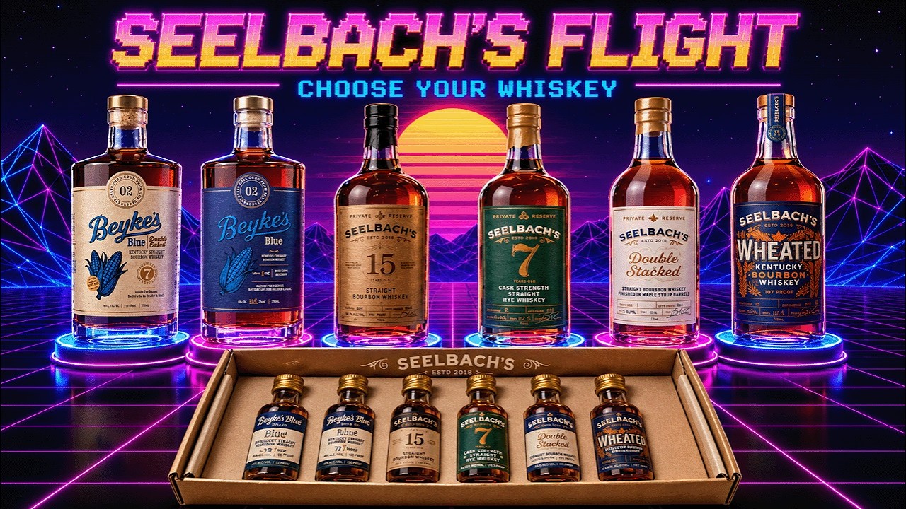 SEELBACH’S SAMPLE SERIES 001 🕹️ 6-Bottle Bourbon & Rye Tasting LIVE!