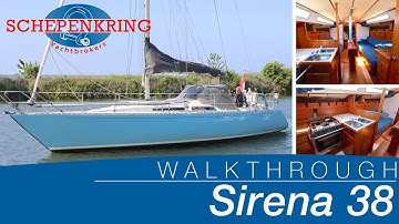 Sirena 38 for sale | Yacht Walkthrough | @ Schepenkring Lelystad | 4K