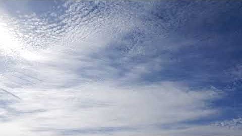 [TIMELAPSE] - Peaceful Cirrus Clouds Time Lapse Blue Sky