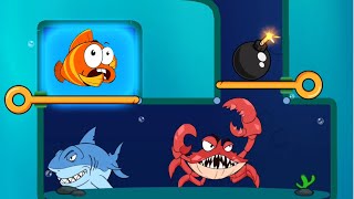 Fish Rescue Pull the Pin Fishdom Game Save The Fish Puzzle screenshot 5