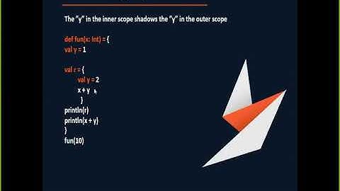 Block Structure and Variables Scope in Scala v5