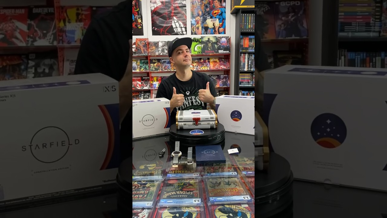 Starfield Constellation Edition Unboxing #iosonounvirtuale #starfield #bethesda #unboxing #xbox #top