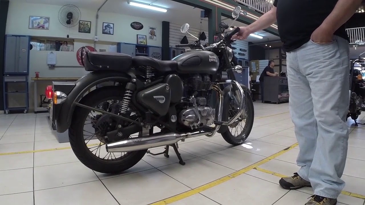 Moto Wings Performance Exhaust Sound! Som do escapamento instalado numa Royal Enfield Classic