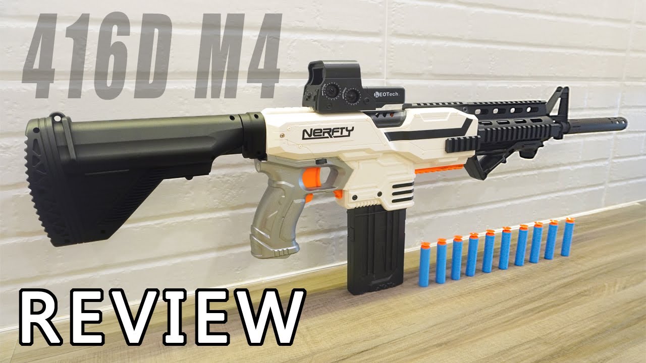 Spaceship kritiker Frastøde Clone M416D M4 Nerf Stryfe With Select Fire - YouTube