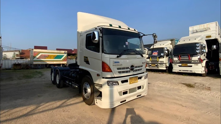 Victor 320 hino ห วลาก ม อสอง ชลบ ร