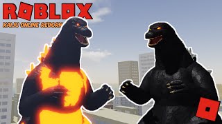 Roblox Kaiju Online Reborn The Return Of Heisei And Burning Godzilla Burning And Heisei Update Youtube - reborn roblox