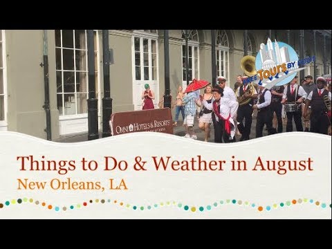 Video: New Orleans ad agosto: guida meteo ed eventi