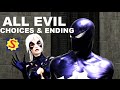 All Evil Choices and Evil Ending - Spider-Man Web of Shadows