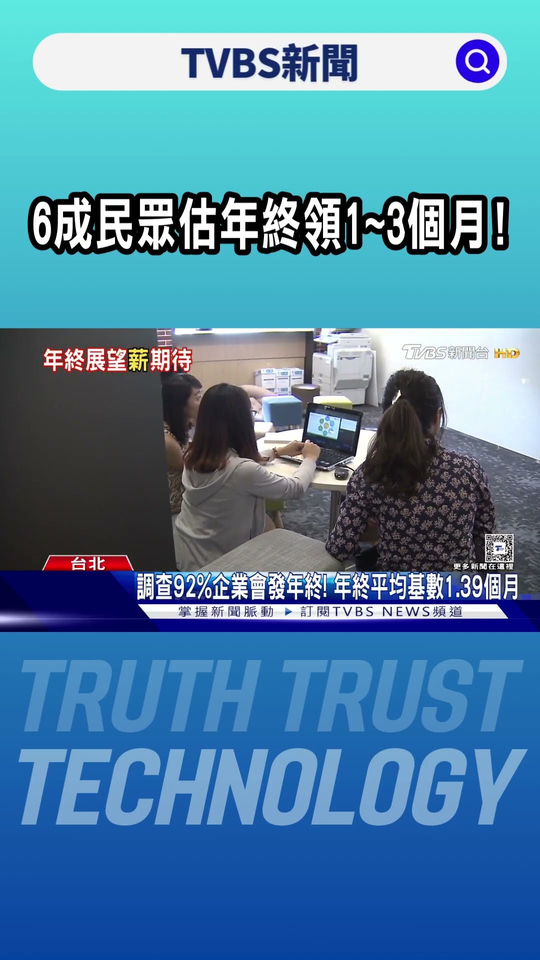 6成民眾估年終領1~3個月!｜TVBS新聞 @TVBSNEWS01