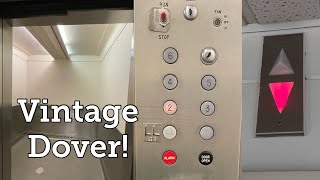 EPIC 1964 Dover Traction 'BB' Elevator @ UIowa Hospital - Iowa City, IA.