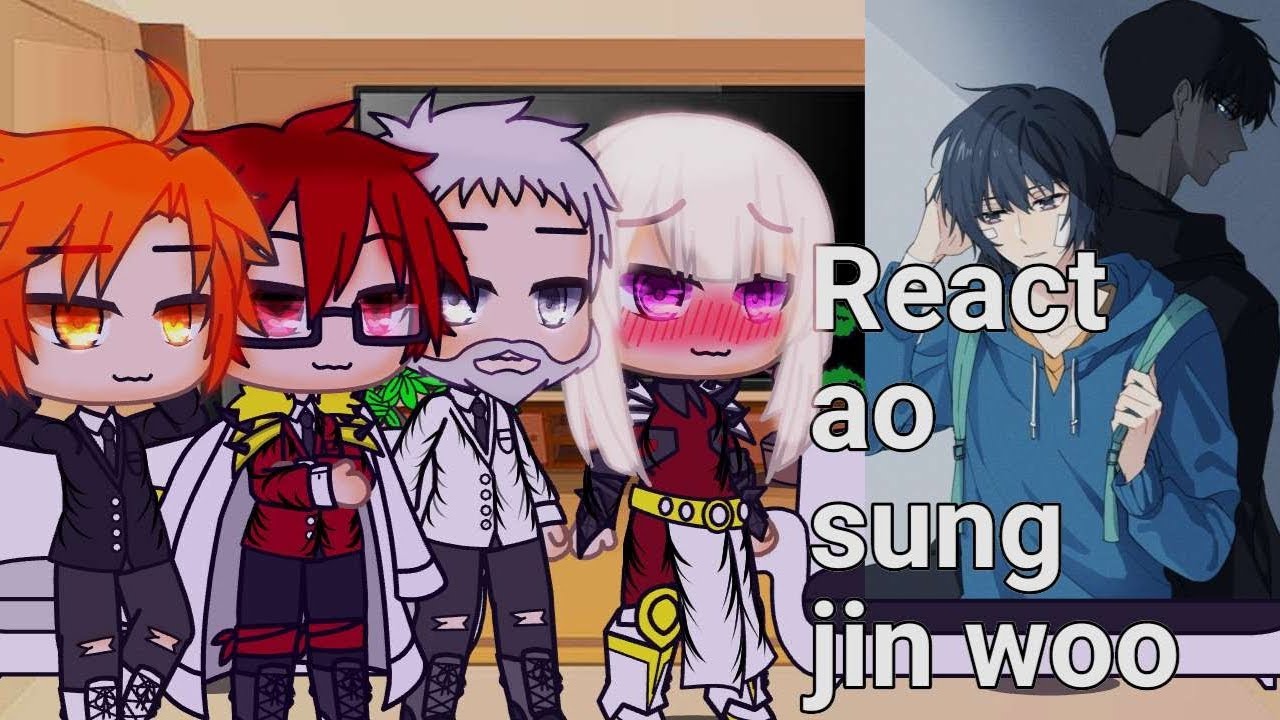 Solo leveling react ao Sung jin woo 