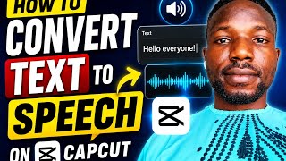 How to Convert Text to Speech on CapCut (Easy Tutorial)