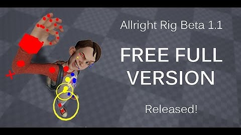 Allright Rig 1.1 Free Beta Version Released