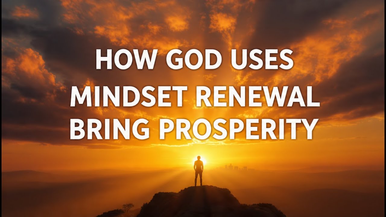 How God Uses Mindset Renewal to Bring Prosperity