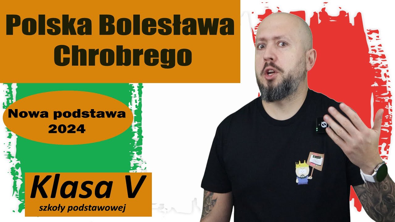 Klasa 5- Polska Bolesława Chrobrego. Czy Chrobry był pierwszym królem Polski? NOTATKA NA KOŃCU!