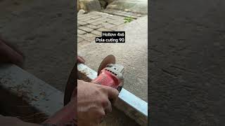 Cara pola cutting hollow 90⁰