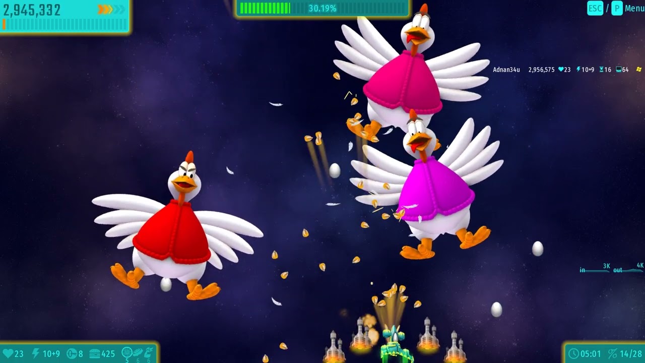 Chicken Invaders Universe - Mission: Envious Consolidator