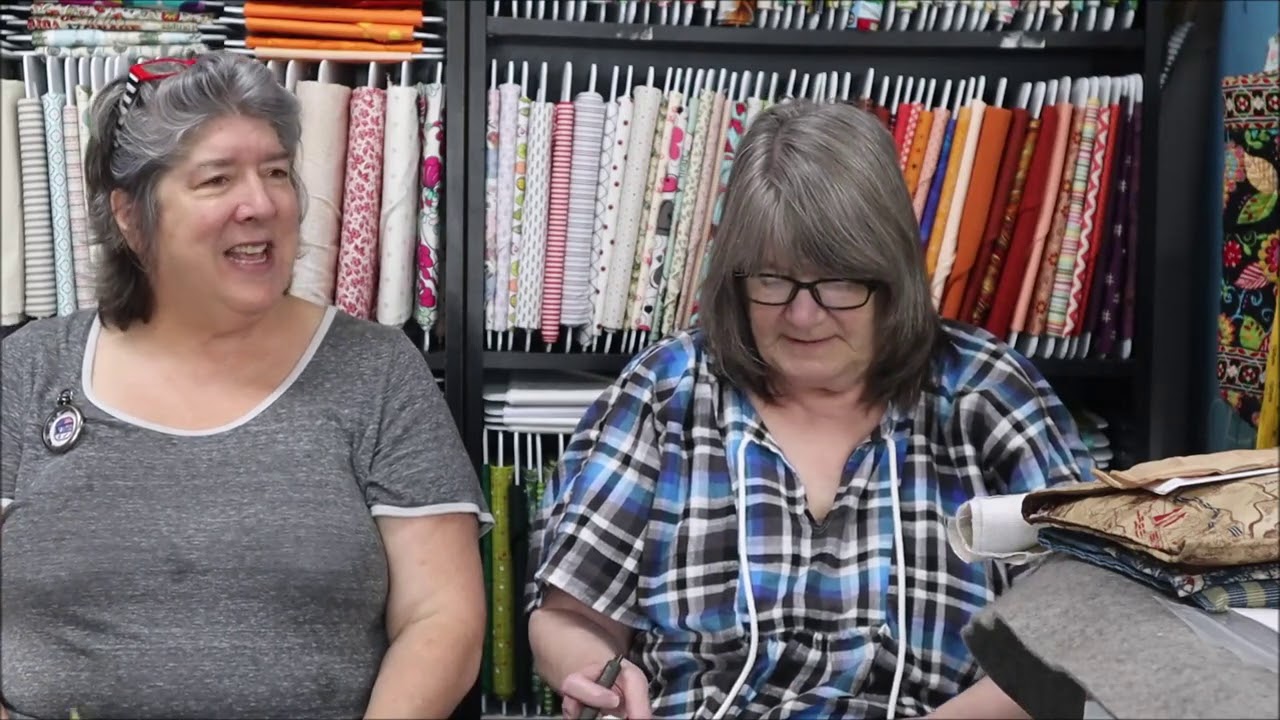 Floss Tube 53, Stitching With The Sisterlies - YouTube