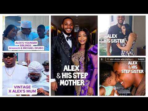 Alex Ekubo's family members reveal how his step- mother kept him away from his biological family.