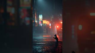 #“The Homeless Kitten in the Rain”#cat