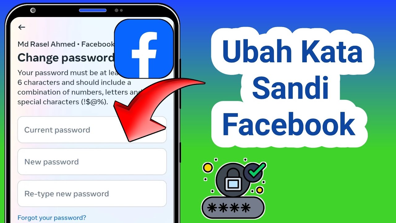 Cara Mengubah Kata Sandi Facebook | Perubahan Kata Sandi Facebook 2025 ...