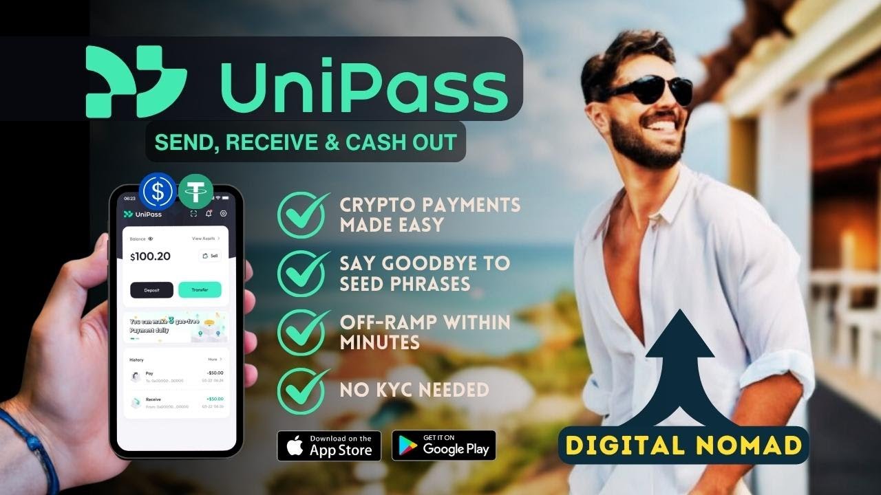 A Digital Nomad Crypto Wallet! First Look at UniPass StableCoin Payment System 