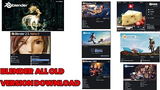 How to Download blender All old version || Easy way to Download