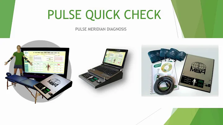 PULSE QUICK CHECK - Pulse Meridian Diagnosis