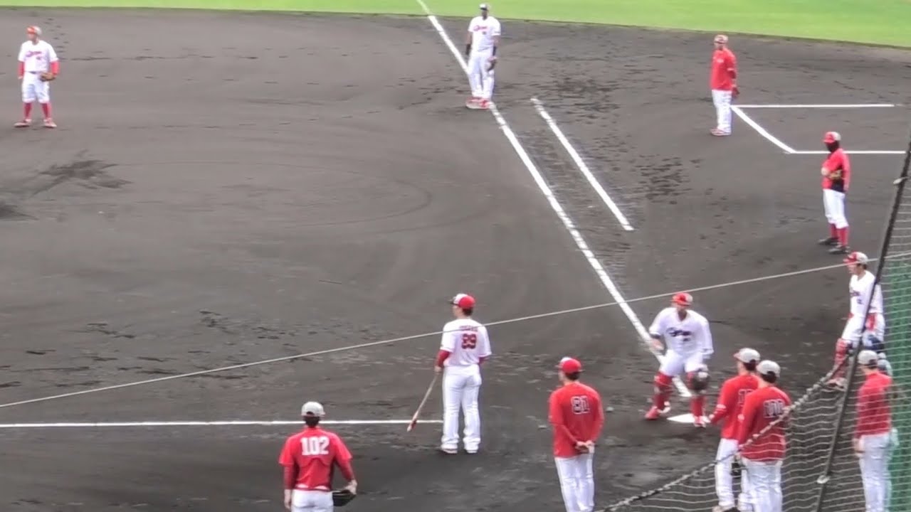 ファビアン、モンテロも軽快、シートノックハイライト！広島カープ沖縄春季キャンプ 2026年2月16日