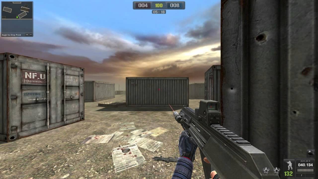 NightmareX1X VS Leo` - Crackdown/AUG A3 Gameplay (Project Blackout PC)